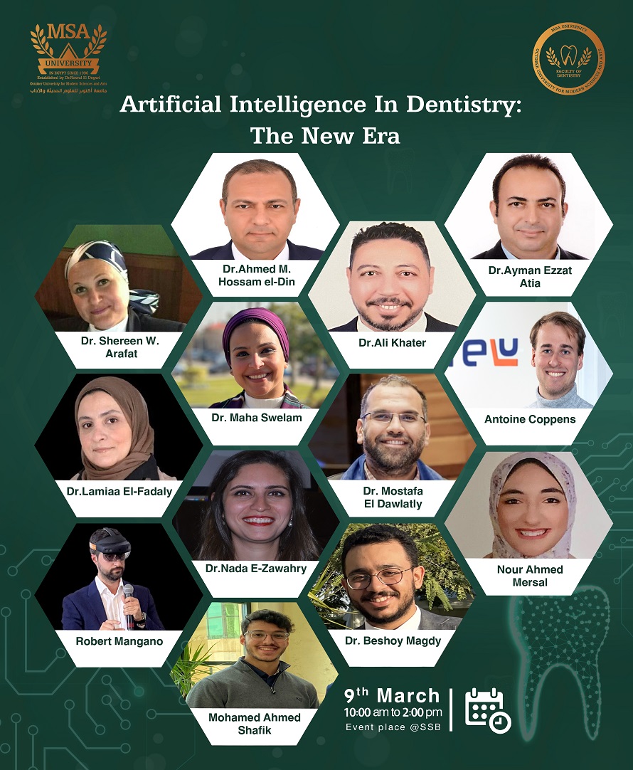 Artificial Intelligence in Dentistry: The New Era Guest Speakers