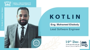 "Kotlin" Lecture by ENG. Mohamed Elsdody