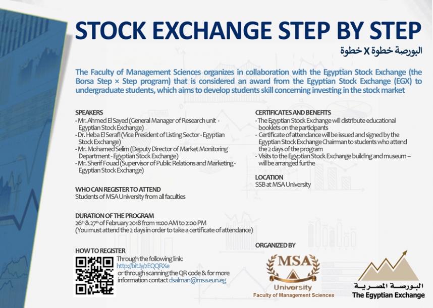 Stock Exchange Step By Step (البورصة خطوة * خطوة) –The Third Round