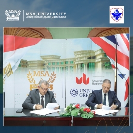 Cooperation agreement between The Faculty of Arts and Design and Sednawy Company