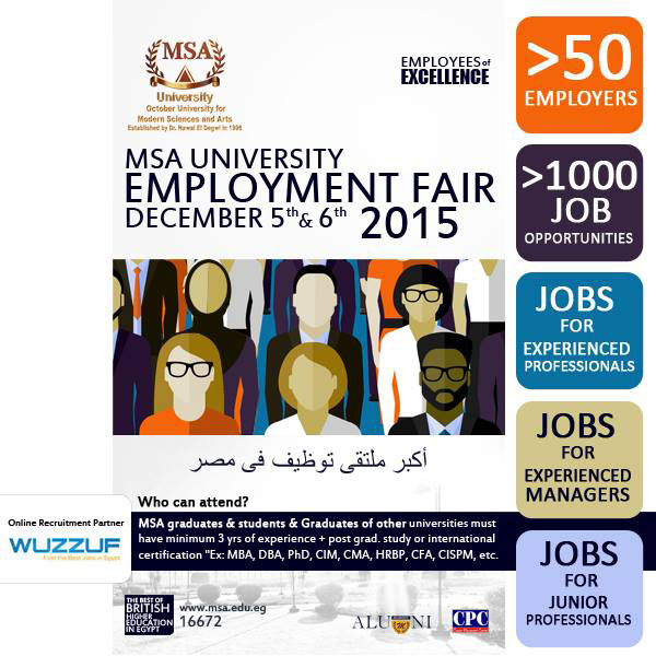 MSA Employment Fair 2015.