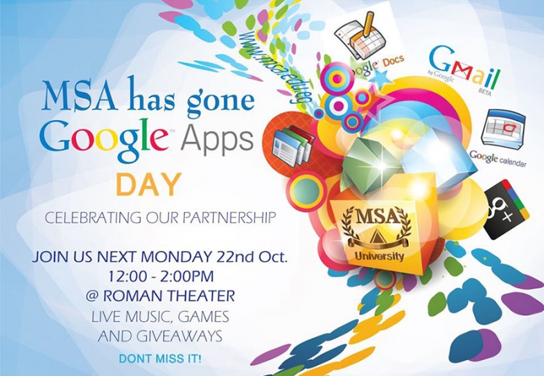 MSA has gone GoogleApp Day