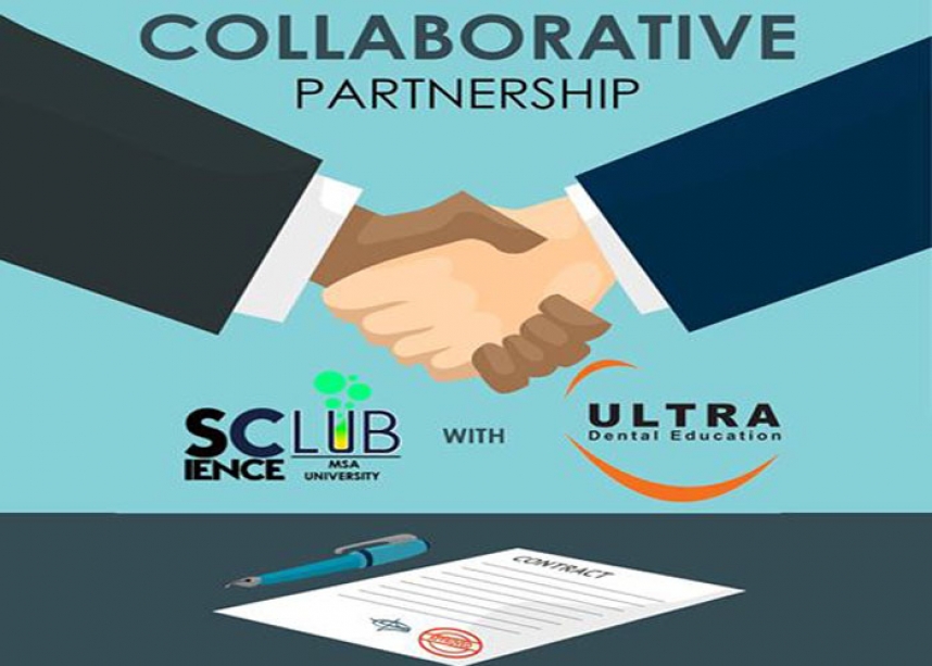 MSA Science club and Ultra Dental club partnership