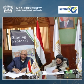 A cooperation agreement between the Faculty of Engineering &amp; Nutrivet Misr
