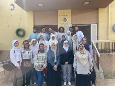 Faculty of Physical Therapy visited Al-Yasmine Elderly Home