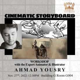 Cinematic Storyboard Workshop by Ahmed Yousry