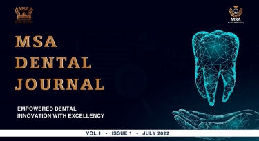 Dental Scientific Journal - first Issue