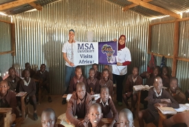 MSA University Visits Africa