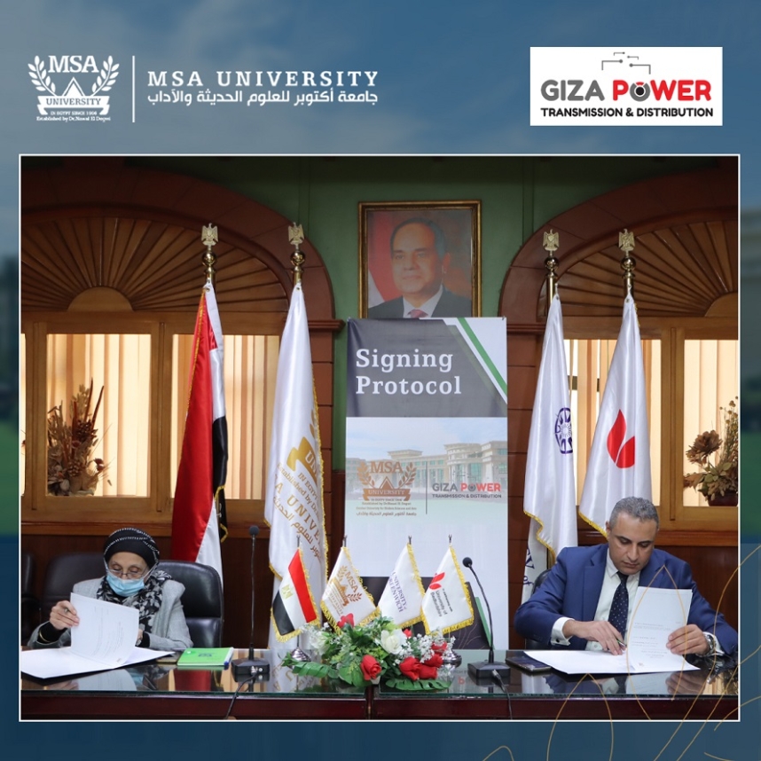 A cooperation agreement between the Faculty of Engineering & Giza Power