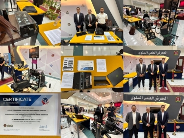The Faculty of Engineering students Shine at Military Exhibition with Innovative Graduation Project