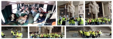 Architecture, Communication and Interior Design Field Trip to Grand Egyptian Museum