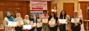 Winning award for the best poster at "Bridging Gaps in Oncology Congress"